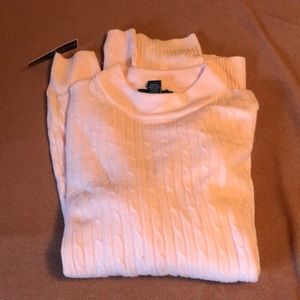 NWT Baby Pink Cable Sweater